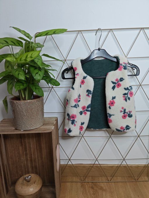 Gilet sans manches 3/4 ans de différents coloris 